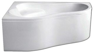 Santek Ибица 150х100 L асимметричная белая 1WH112034